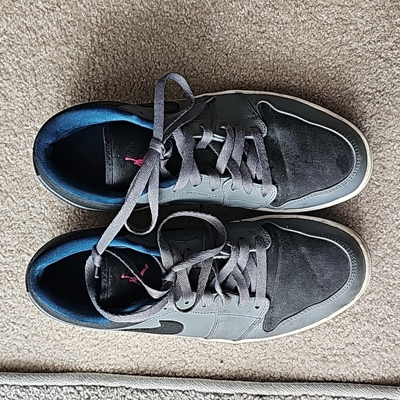 Air Jordan 1 Retro Low 'Cool Grey' 553558-018 mens sz 9.5 - Picture 3 of 6